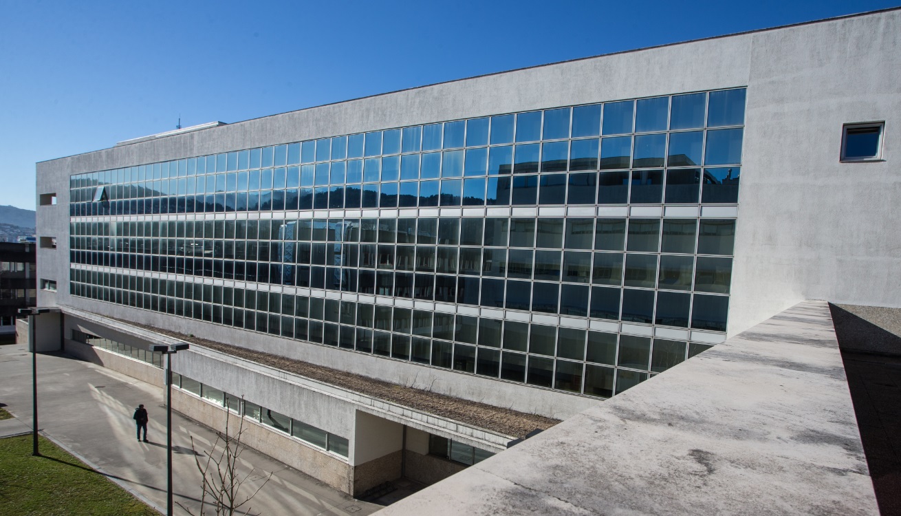 O Departamento de Informática da UMinho, no campus de Gualtar, Braga (foto: Nuno Gonçalves)